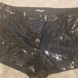 Sequin Shorts